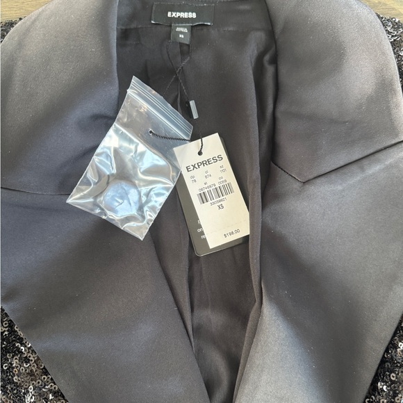 EXPRESS Sequin blazer NWT size XS - Picture 5 of 6